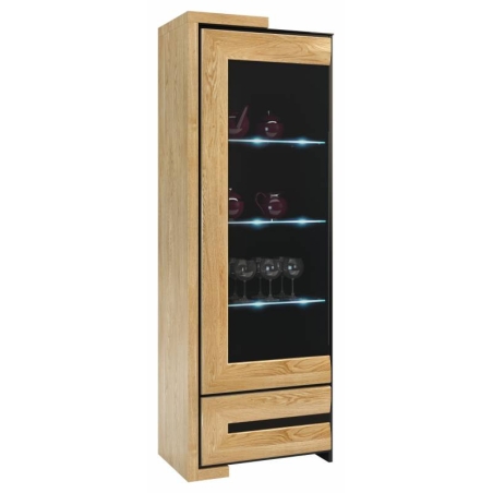 Corino Glass Cabinet 1DS1SZ Left/Right Mebin