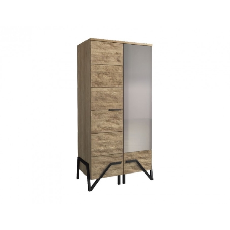 Pik wardrobe II with mirror right Mebin