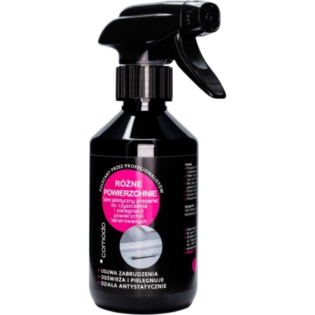 Comodo varnished surface cleaner and care product