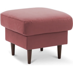 Kolor tapicerki: Shades of pink Colour of the feet: Walnut Group A: Solo 255 