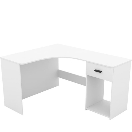 Corner desk Corner white matt Helvetia Wieruszów