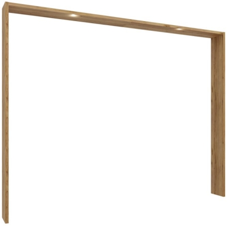 Wardrobe trim Tuluza Black Forte