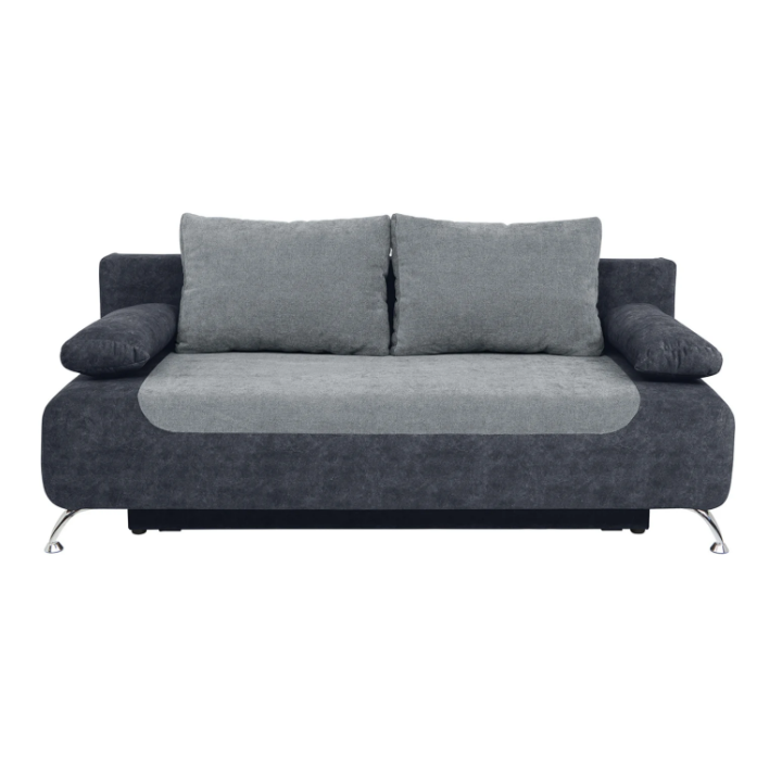 Sofa Daria III Naomi 3402 Grey/Doro 5110 Grey Black Red White (meble tapicerowane)