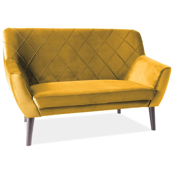 Sofa Kier 2 Velvet curry Bluvel 68 Signal