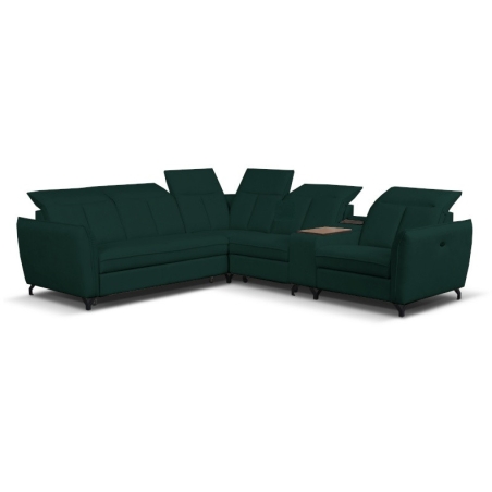 Corner sofa with bar 267x299cm Romantica Meblosoft