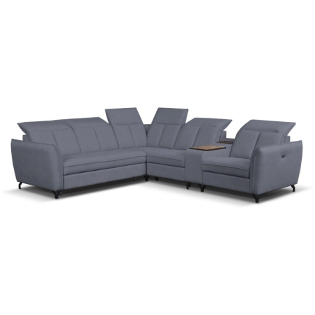 Corner sofa with bar 267x299cm Romantica Meblosoft