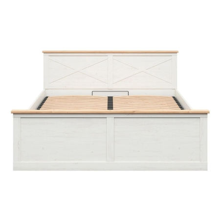 Frija 160 bed with storage box Black Red White