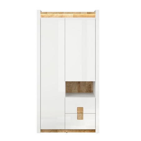 Alameda wardrobe Black Red White