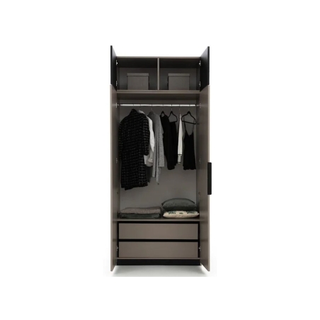 Wardrobe with drawers and bar Ufficio New Elegance