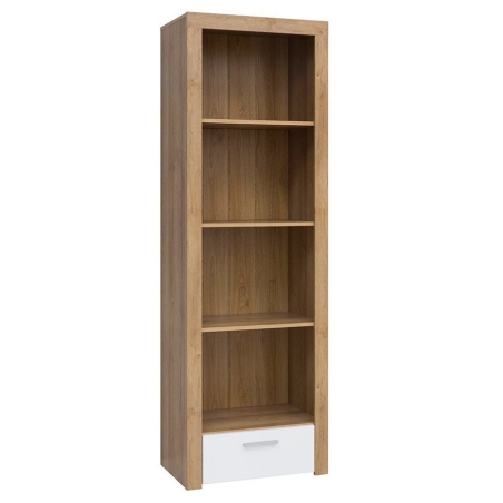 Balder bookcase Black Red White