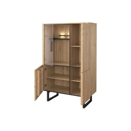 Gintaro Cabinet with Bar 1DS3D Right Mebin