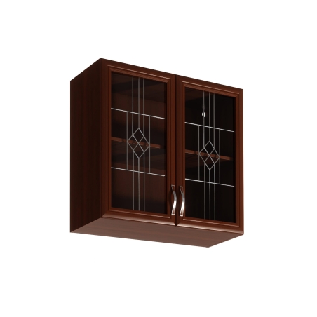 Hanging cabinet G80S two-door glass Sicily Gała Meble