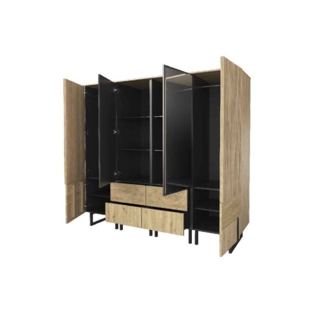 Wardrobe IV 6D4SZ Gintaro Mebin
