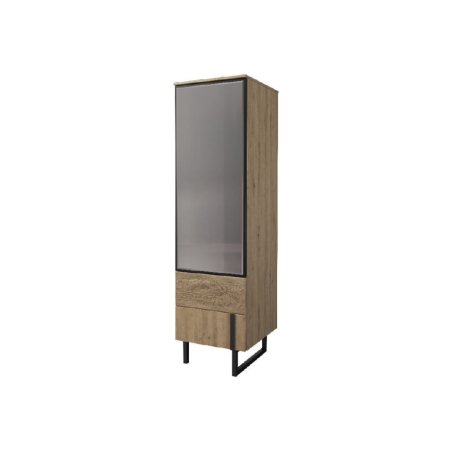 2-Door mirror right-hand pedestal Gintaro Mebin