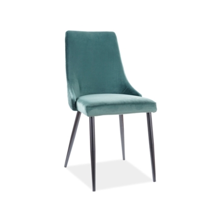 Piano B Velvet green Bluvel chair 78 Signal