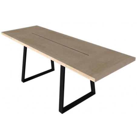 Moka II 160 table with inserts Mebin