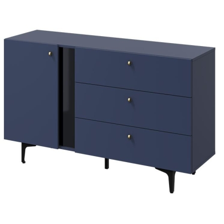Lenart CS-04 navy blue chest of drawers