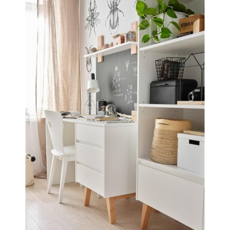 Desk with drawers Swing Pinio
