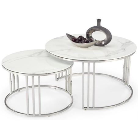 Set of two Mercury benches Halmar