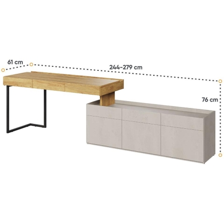 Youth room furniture TEEN FLEX SET-11A Lenart