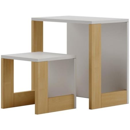 Cube table + chair Pinio