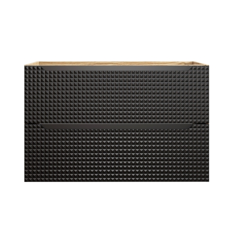 Szafka pod umywalkę LUXOR BLACK 82-90-2S COMAD