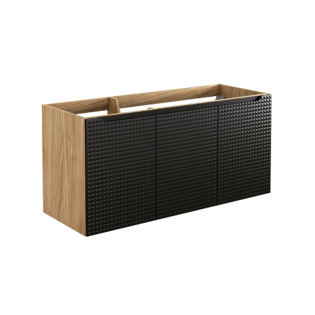 Washstand cabinet LUXOR BLACK 82-120-3D COMAD