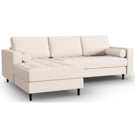 Santo corner sofa in Milo Casa structured fabric