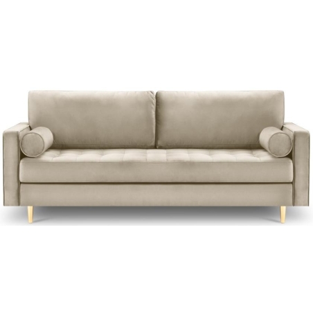 Sofa trzyosobowa Santo w tkaninie welurowej Milo Casa