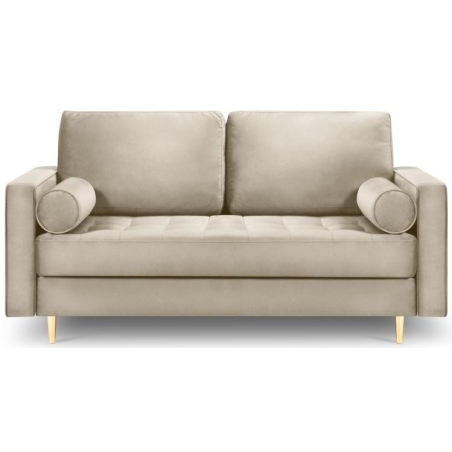 Santo two-seater sofa in Milo Casa velour fabric