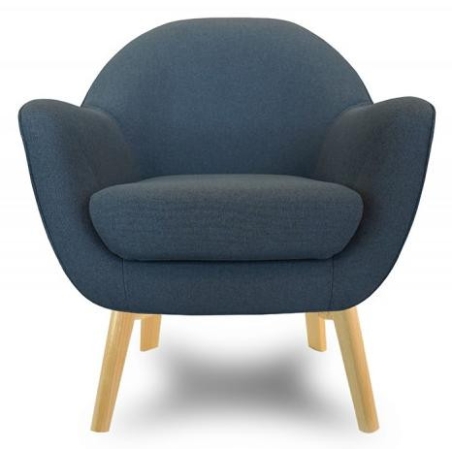 Mira armchair with wooden legs Bydgoskie Meble