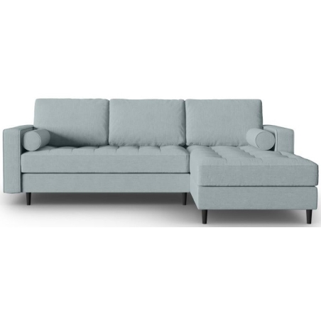 Santo corner sofa in Milo Casa structured fabric