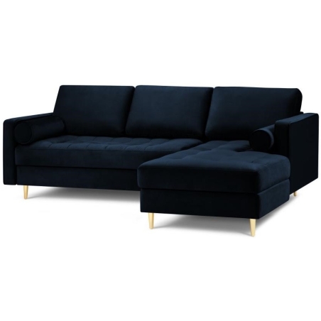 Corner side - Rights, colour - blues and grenades, Milo Casa velour - Royal Blue