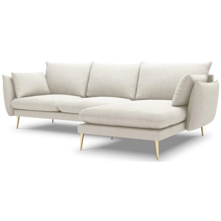 5-seater sofa bed. Elio 251/170 in Milo Casa structural fabric