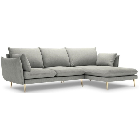 5-seater sofa bed. Elio 251/170 in Milo Casa structural fabric