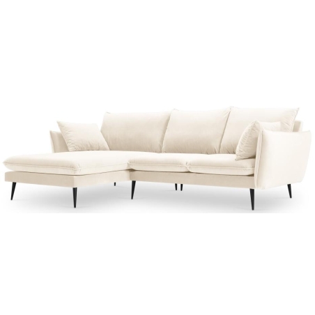 5-seater sofa bed. Elio 251/170 in velvet fabric + Milo Casa