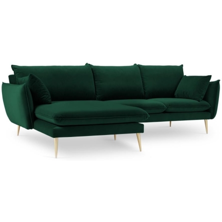 5-seater sofa bed. Elio 251/170 in velvet fabric + Milo Casa