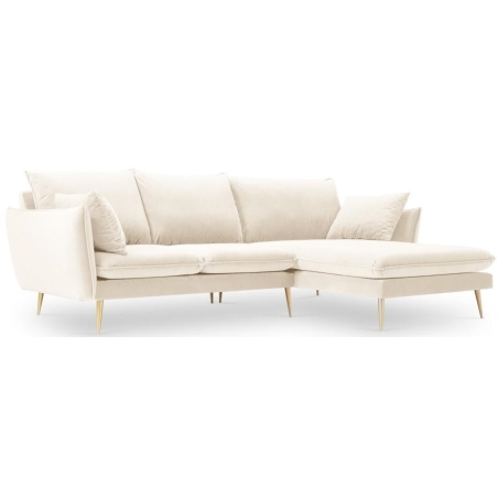 5-seater sofa bed. Elio 251/170 in velvet fabric + Milo Casa