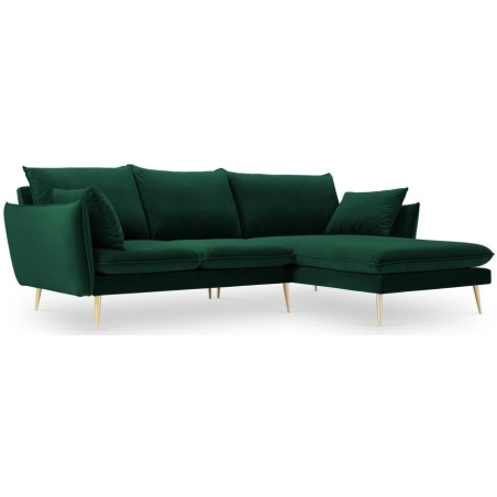 5-seater sofa bed. Elio 251/170 in velvet fabric + Milo Casa