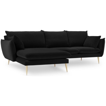 5-seater sofa bed. Elio 251/170 in velvet fabric Milo Casa