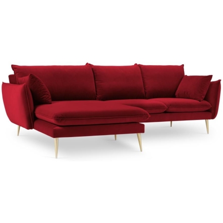 5-seater sofa bed. Elio 251/170 in velvet fabric Milo Casa