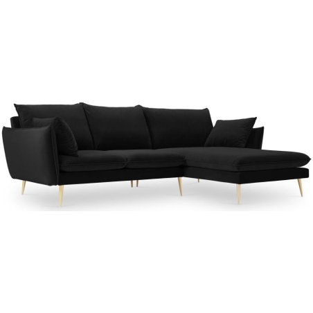 5-seater sofa bed. Elio 251/170 in velvet fabric Milo Casa