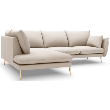 5-seater sofa bed. Elio 251/185 in Milo Casa structural fabric