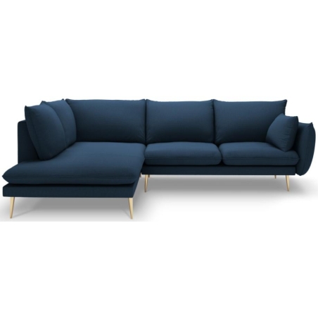 5-seater sofa bed. Elio 251/185 in Milo Casa structural fabric