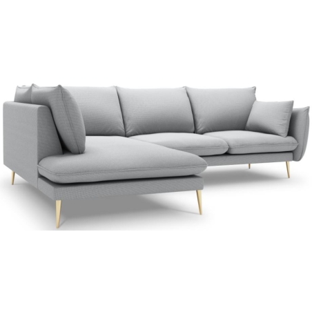 5-seater sofa bed. Elio 251/185 in Milo Casa structural fabric
