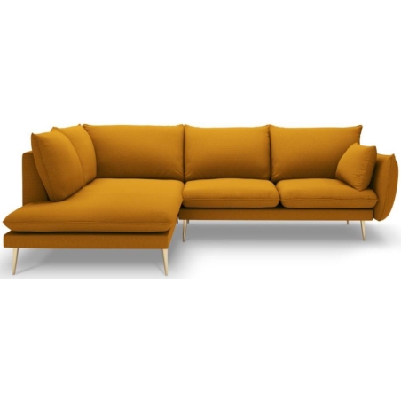 5-seater sofa bed. Elio 251/185 in Milo Casa structural fabric