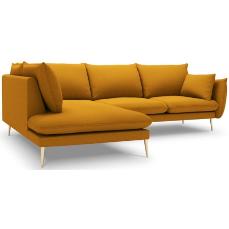 5-seater sofa bed. Elio 251/185 in Milo Casa structural fabric