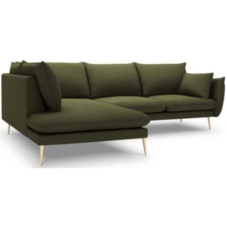 5-seater sofa bed. Elio 251/185 in Milo Casa structural fabric