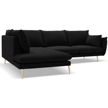 5-seater sofa bed. Elio 251/185 in Milo Casa velvet fabric