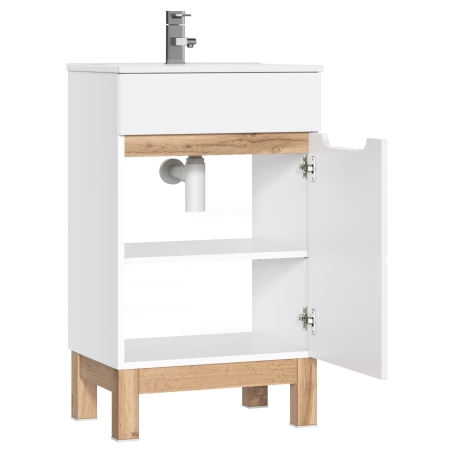 Washstand cabinet 50 cm Bali White COMAD